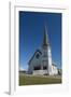 Alaska, Nome. Downtown Nome, Anvil City Square and Old St. Joseph's Hall-Cindy Miller Hopkins-Framed Photographic Print