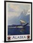 Alaska - Northern Pacific Railway Travel Poster-Sidney Laurence-Framed Giclee Print