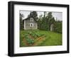 Alaska-Pratt Museum Homestead and Outhouse Built in 1929, Homer, Alaska, USA-Dennis Flaherty-Framed Photographic Print