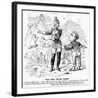 Alaska Purchase Cartoon-null-Framed Giclee Print