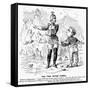 Alaska Purchase Cartoon-null-Framed Stretched Canvas