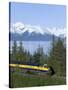 Alaska Railroad Near Girdwood, Alaska, United States of America, North America-null-Stretched Canvas