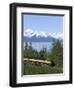 Alaska Railroad Near Girdwood, Alaska, United States of America, North America-null-Framed Premium Photographic Print