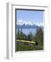 Alaska Railroad Near Girdwood, Alaska, United States of America, North America-null-Framed Premium Photographic Print