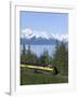 Alaska Railroad Near Girdwood, Alaska, United States of America, North America-null-Framed Photographic Print