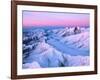 Alaska Range with Alpen Glow, Denali National Park, Alaska, USA-Dee Ann Pederson-Framed Photographic Print