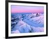 Alaska Range with Alpen Glow, Denali National Park, Alaska, USA-Dee Ann Pederson-Framed Photographic Print