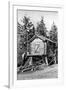 Alaska - Richardson Hwy; A Trapper's Cache-Lantern Press-Framed Art Print