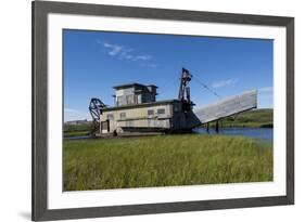 Alaska, Seward Peninsula, Nome. Swanberg Dredge, Gold Dredge-Cindy Miller Hopkins-Framed Premium Photographic Print