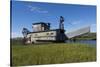 Alaska, Seward Peninsula, Nome. Swanberg Dredge, Gold Dredge-Cindy Miller Hopkins-Stretched Canvas