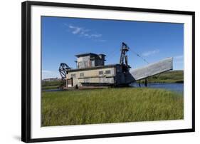 Alaska, Seward Peninsula, Nome. Swanberg Dredge, Gold Dredge-Cindy Miller Hopkins-Framed Photographic Print