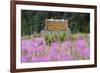 Alaska. Sign at Kenai Peninsula Entrance-Jaynes Gallery-Framed Photographic Print