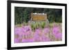 Alaska. Sign at Kenai Peninsula Entrance-Jaynes Gallery-Framed Photographic Print