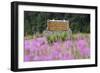 Alaska. Sign at Kenai Peninsula Entrance-Jaynes Gallery-Framed Photographic Print