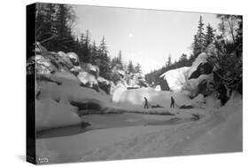 Alaska, Skagway Trail, 1898-Asahel Curtis-Stretched Canvas