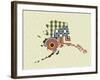 Alaska State Map-Lanre Adefioye-Framed Giclee Print