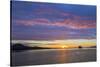 Alaska. Sunset on Flynn Cove-Jaynes Gallery-Stretched Canvas