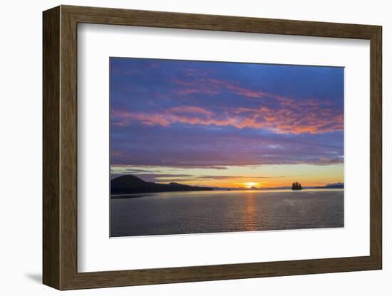 Alaska. Sunset on Flynn Cove-Jaynes Gallery-Framed Photographic Print