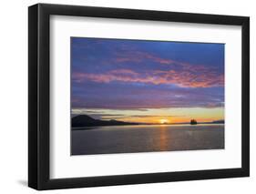 Alaska. Sunset on Flynn Cove-Jaynes Gallery-Framed Photographic Print