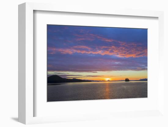 Alaska. Sunset on Flynn Cove-Jaynes Gallery-Framed Photographic Print