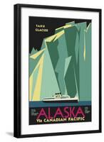 Alaska Taku Glacier-null-Framed Giclee Print