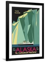 Alaska Taku Glacier-null-Framed Giclee Print