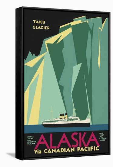 Alaska Taku Glacier-null-Framed Stretched Canvas