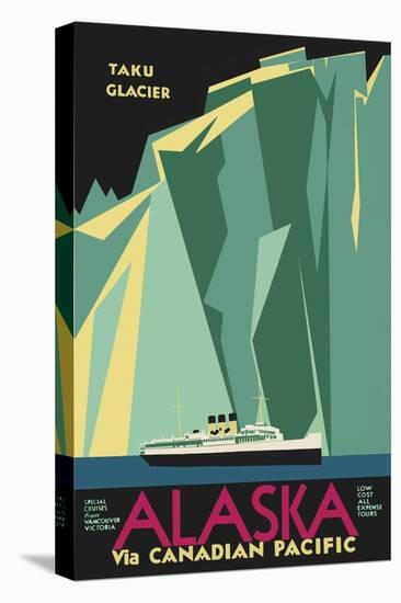 Alaska Taku Glacier-null-Stretched Canvas