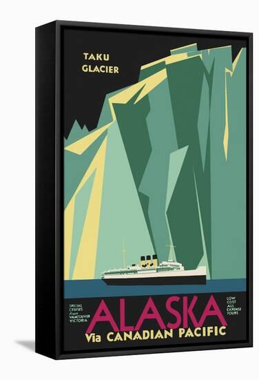 Alaska Taku Glacier-null-Framed Stretched Canvas