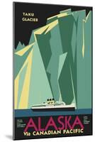 Alaska Taku Glacier-null-Mounted Premium Giclee Print