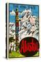 Alaska, Totem Pole-null-Stretched Canvas