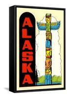 Alaska, Totem Pole-null-Framed Stretched Canvas