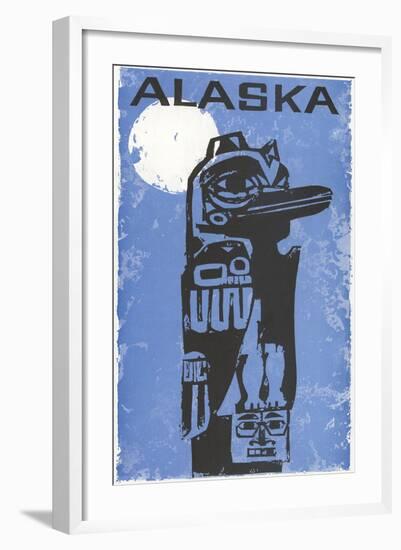 Alaska Travel Poster-null-Framed Art Print