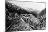 Alaska - View of Dead Horse Gulch along White Pass and Yukon Route-Lantern Press-Mounted Art Print