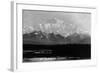 Alaska - View of Mt McKinley-Lantern Press-Framed Art Print