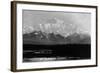 Alaska - View of Mt McKinley-Lantern Press-Framed Art Print