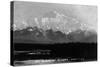 Alaska - View of Mt McKinley-Lantern Press-Stretched Canvas
