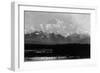 Alaska - View of Mt McKinley-Lantern Press-Framed Art Print