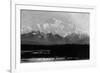 Alaska - View of Mt McKinley-Lantern Press-Framed Premium Giclee Print