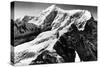 Alaska - View of Mt St. Elias-Lantern Press-Stretched Canvas