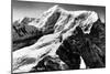 Alaska - View of Mt St. Elias-Lantern Press-Mounted Art Print