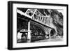 Alaska - View of the Douglas Bridge-Lantern Press-Framed Art Print