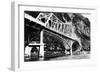 Alaska - View of the Douglas Bridge-Lantern Press-Framed Art Print