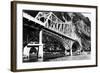 Alaska - View of the Douglas Bridge-Lantern Press-Framed Art Print