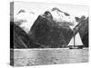 Alaska View - Sailing Along Coast Glacier Views Photograph-Lantern Press-Stretched Canvas