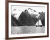 Alaska View - Sailing Along Coast Glacier Views Photograph-Lantern Press-Framed Art Print