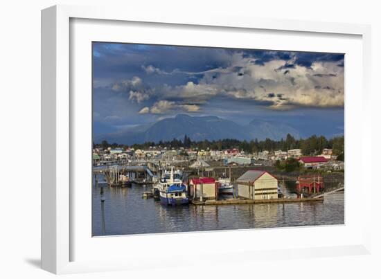 Alaska Village of Petersburg-fmcginn-Framed Photographic Print