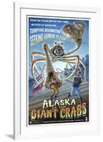 Alaska vs. the Giant Crabs-Lantern Press-Framed Art Print