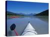 Alaska, Wrangell-St Elias National Park and Preserve, Kayaking in Moose Valley, USA-John Warburton-lee-Stretched Canvas