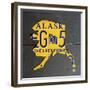 Alaska-Design Turnpike-Framed Giclee Print
